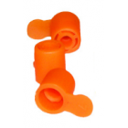 Pin End Cap – Orange PECOCP (Pack of 100)